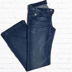 7 For All Mankind Women's Dojo Flare Denim